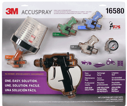 Accuspray™ Gravity Fed Spray Gun with Standard PPS