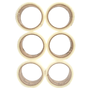 1-57/64" Clear Box Sealing Tape, 55 Yard Roll