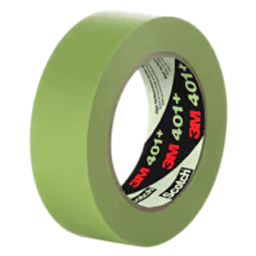 0.23" Green Paper Masking Tape, 96 Roll/Case