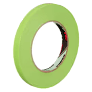 0.47" Green Paper Masking Tape, 48 Roll/Case