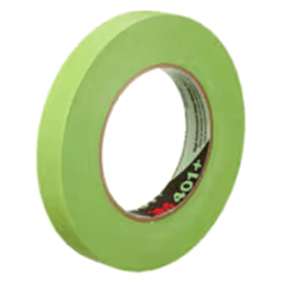 0.71" Green Paper Masking Tape, 48 Roll/Case