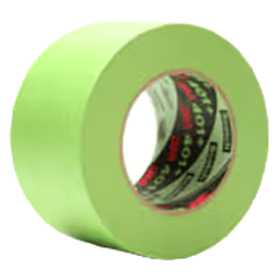 2.83" Green Paper Masking Tape, 8 Roll/Case