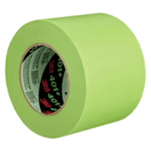 3.77" Green Paper Masking Tape, 8 Roll/Case