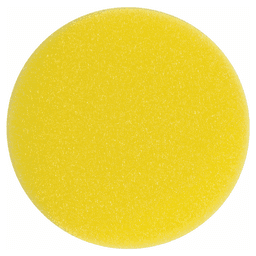 3" Hook/Loop Foam Polishing Pad, Yellow