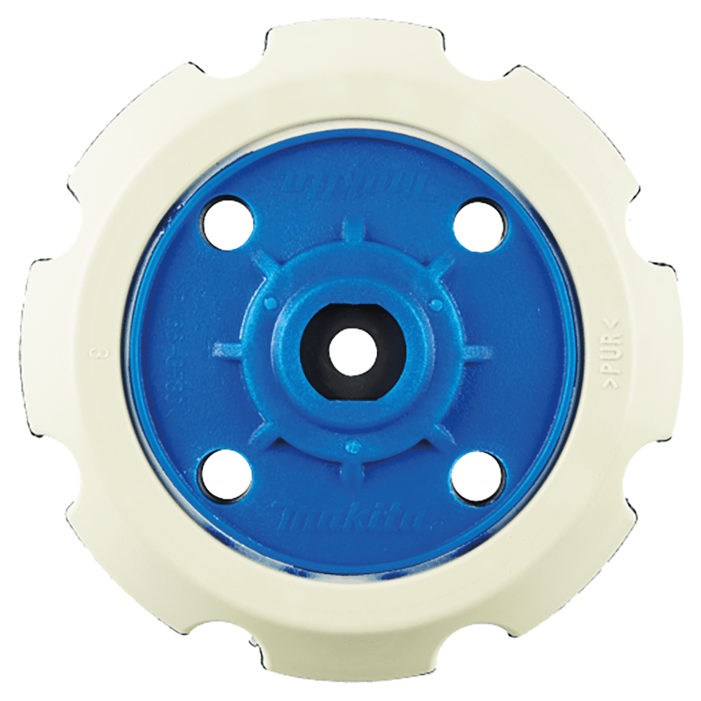 5" Hook/Loop Plastic Backing Plate, PO5000C, XOP02Z