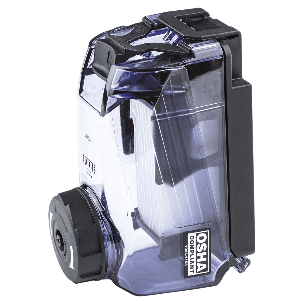 13.5 Ounces Dust Case with HEPA Filter Cleaning Mechanism