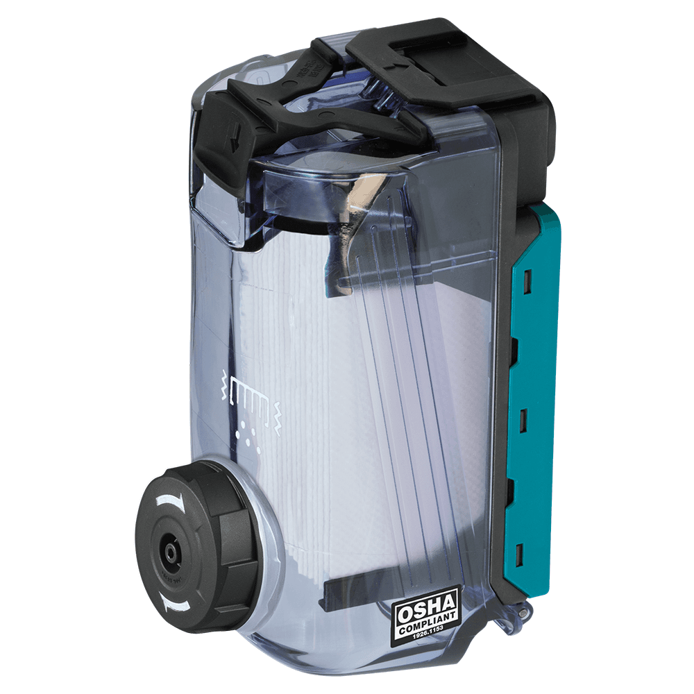 .3 Microns Dust Case with HEPA Filter Cleaning Mechanism