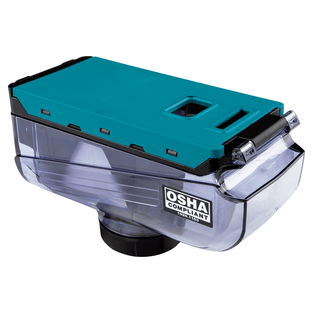 Dust Case with HEPA Filter Cleaning Mechanism for On-Board Dust Extractors Models DX05