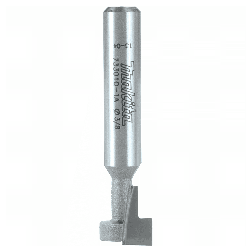3/8" x 1-1/2" Keyhole Router Bit, 2 Flute, 1/4" Shank