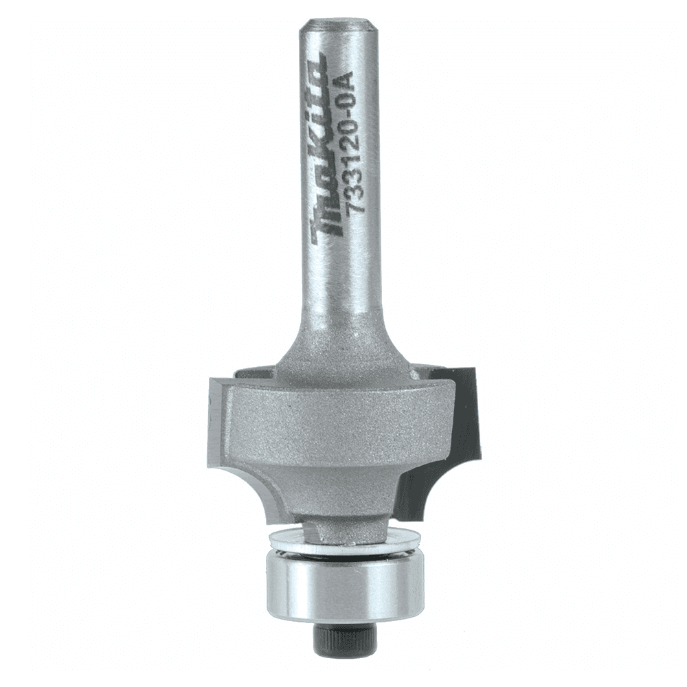 2" x 3/16" Radius Corner Rounding Bit, 2-Flute, 1/4" Shank