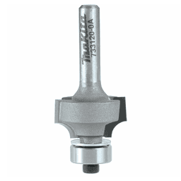 2" x 3/16" Radius Corner Rounding Bit, 2-Flute, 1/4" Shank