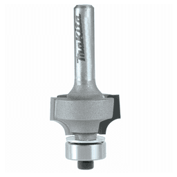 2-3/16" x 3/8" Radius Corner Rounding Bit, 2-Flute, 1/4" Shank