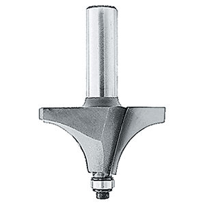 7/8" x 2" Bead Router Bit, 2-Flute, 1/4" Shank