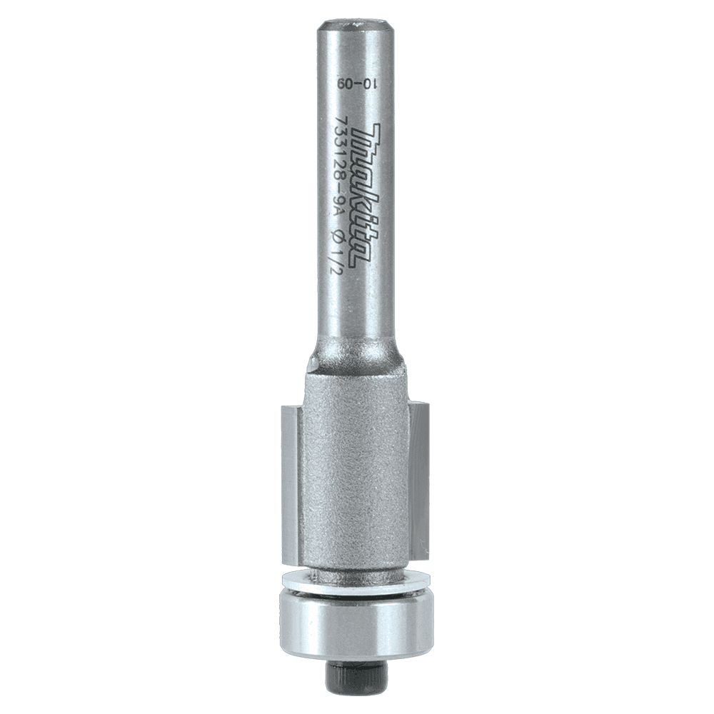 1/2" x 2-1/4" Flush Router Bit, 2-Flute, 1/2" Shank