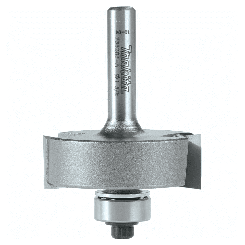 1-3/8" x 2" Rabbet Router Bit, 2-Flute, 1/4" Shank
