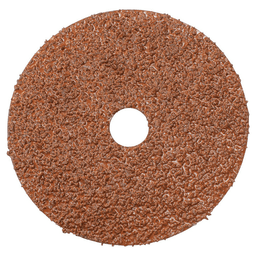 4" 24 Grit No Holes Abrasive Disc, Resin Fiber (25/Pack)