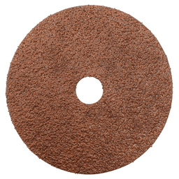 4" 36 Grit No Holes Abrasive Disc, Resin Fiber (5/Pack)
