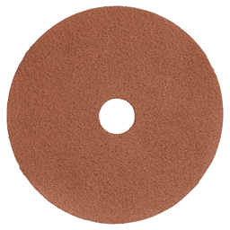 4" 80 Grit No Holes Abrasive Disc, Resin Fiber (3/Pack)