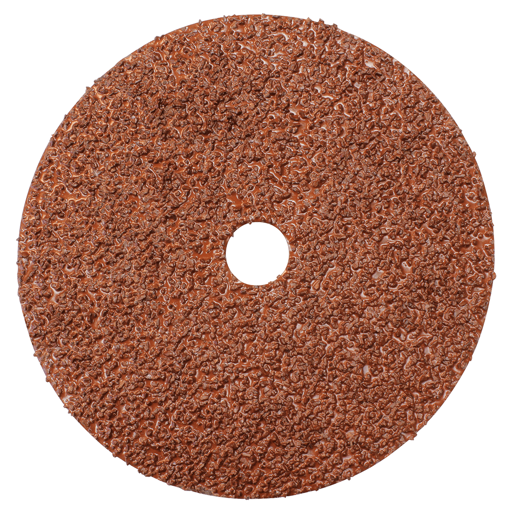 7" 16 Grit Abrasive Disc, Resin Fiber (25/Pack)