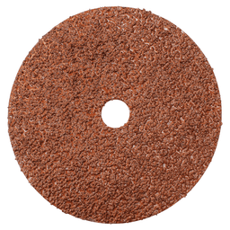 7" 16 Grit Abrasive Disc, Resin Fiber (25/Pack)