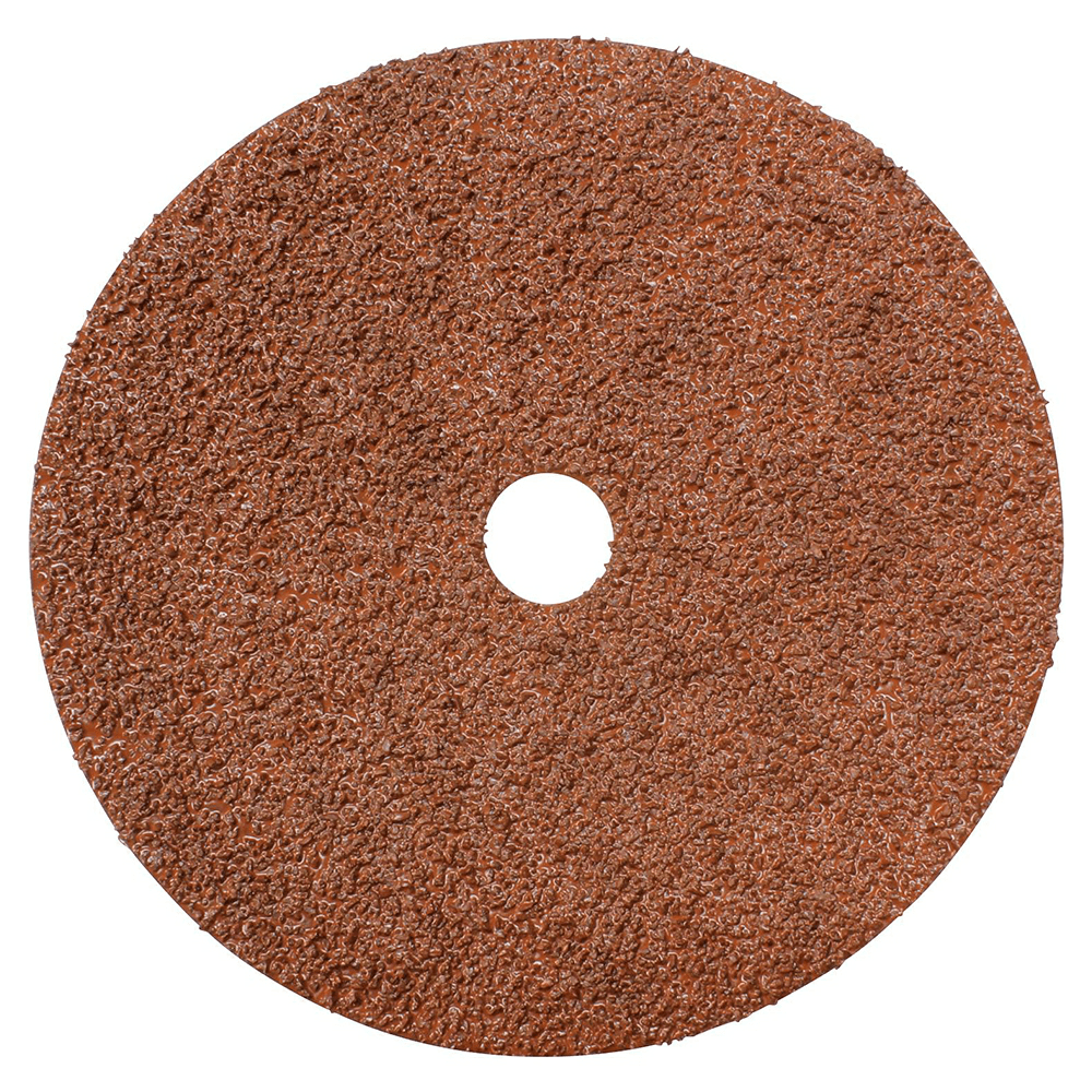 7" 24 Grit Abrasive Disc, Resin Fiber (5/Pack)
