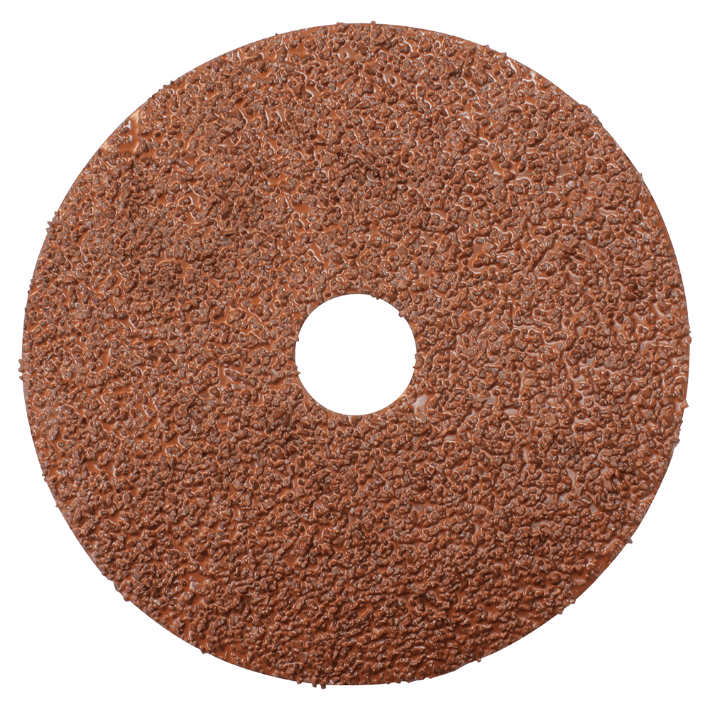 5" 24 Grit No Holes Abrasive Disc, Resin Fiber (25/Pack)