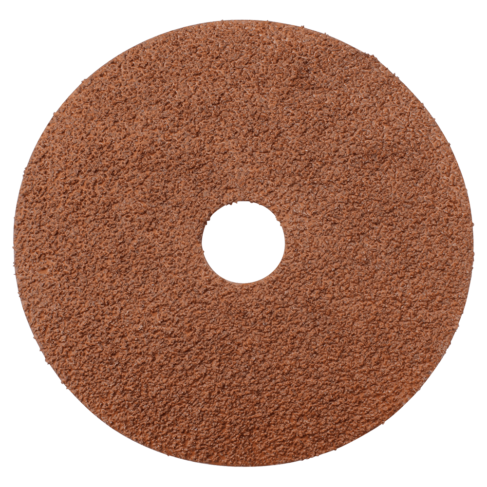 5" 36 Grit No Holes Abrasive Disc, Resin Fiber (5/Pack)