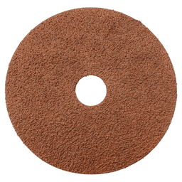 5" 36 Grit No Holes Abrasive Disc, Resin Fiber (5/Pack)
