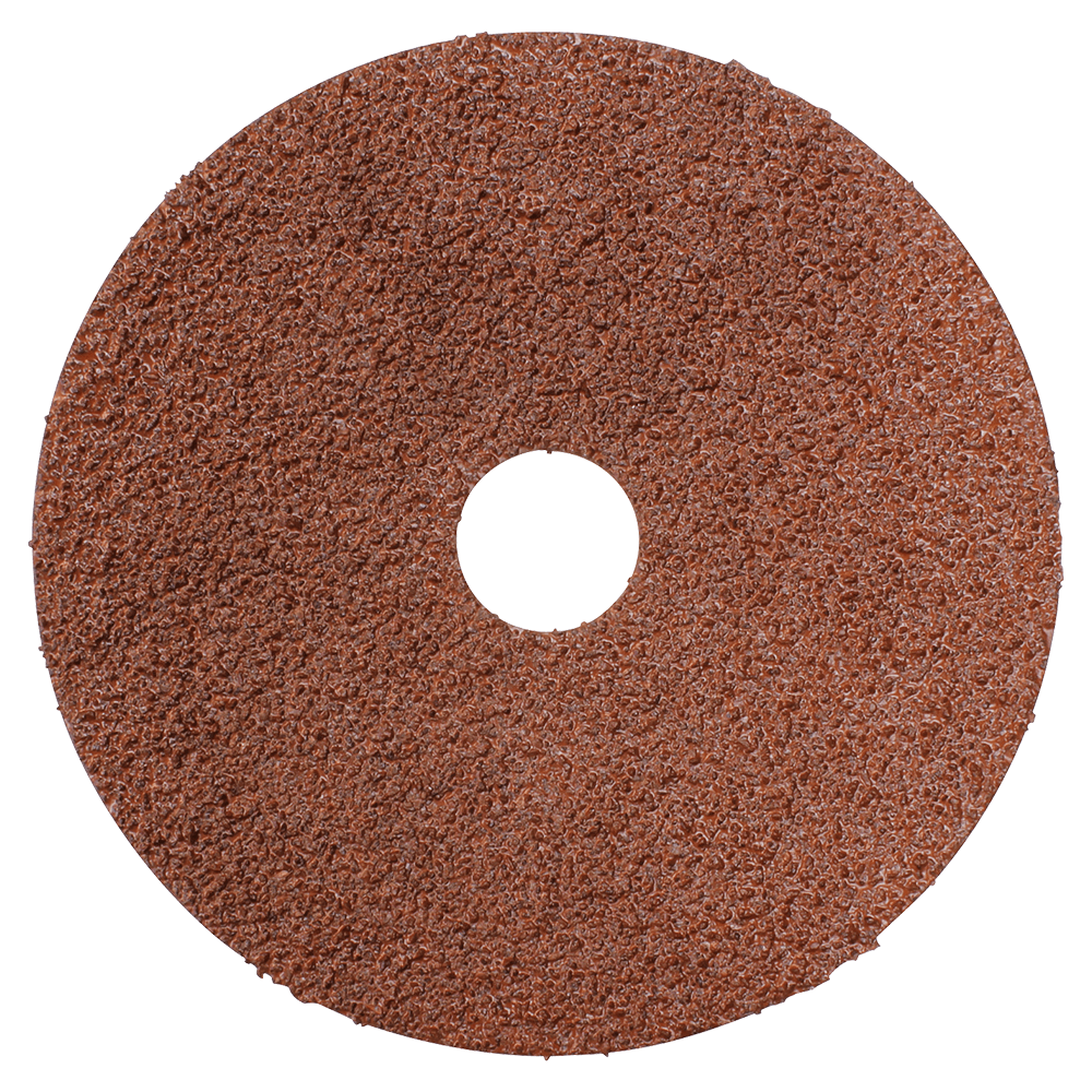 5" 36 Grit No Holes Abrasive Disc, Resin Fiber (25/Pack)
