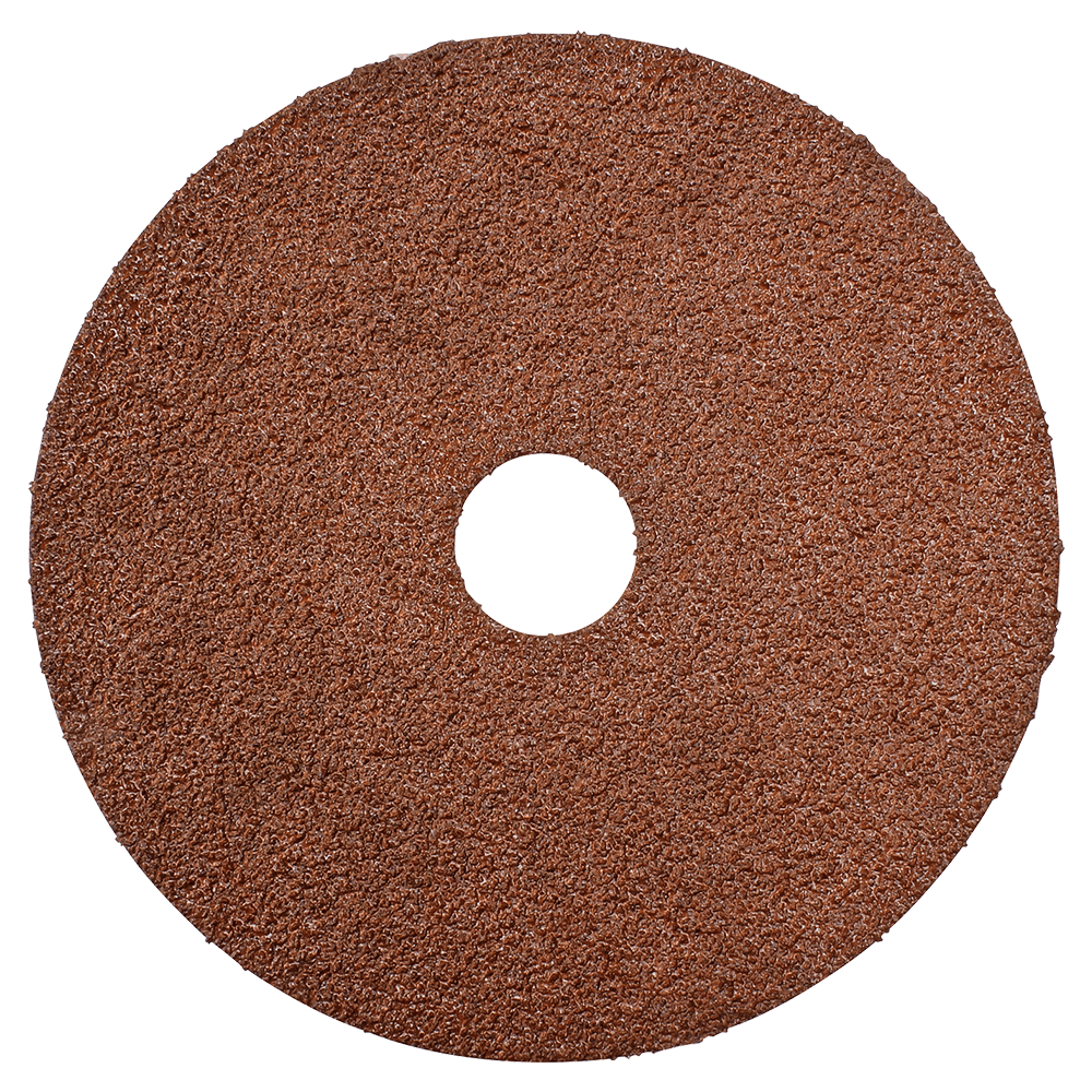 5" 50 Grit No Holes Abrasive Disc, Resin Fiber (25/Pack)