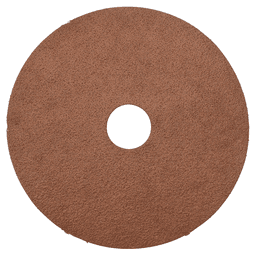 5" 80 Grit No Holes Abrasive Disc, Resin Fiber (5/Pack)