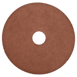 5" 80 Grit No Holes Abrasive Disc, Resin Fiber (25/Pack)