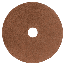 4" 100 Grit No Holes Abrasive Disc, Resin Fiber (5/Pack)