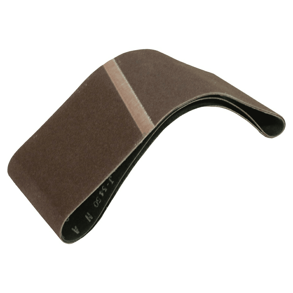3" x 18" 120 Grit Abrasive Belt, Aluminum Oxide (2/Pack)