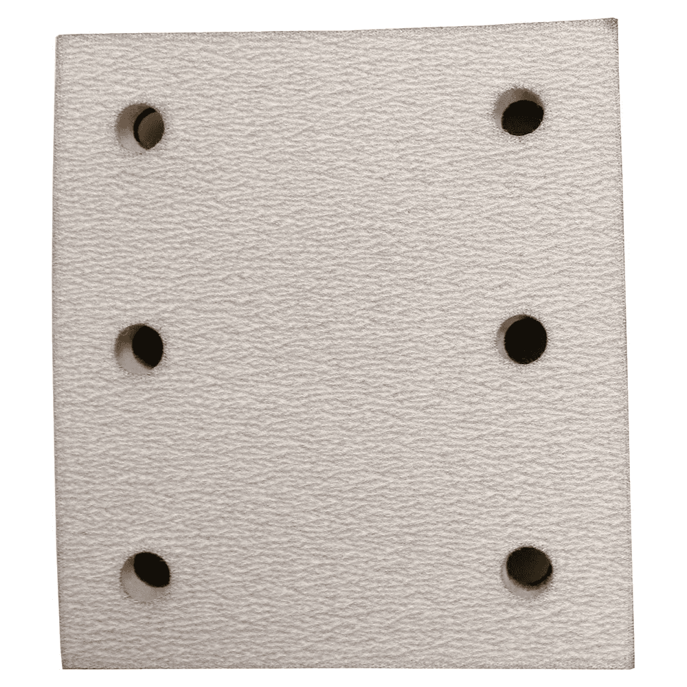4-1/2" x 4-1/2" 240 Grit Aluminum Oxide Abrasive Sheet (5/Pack)