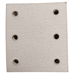 4-1/2" x 4-1/2" 240 Grit Aluminum Oxide Abrasive Sheet (5/Pack)