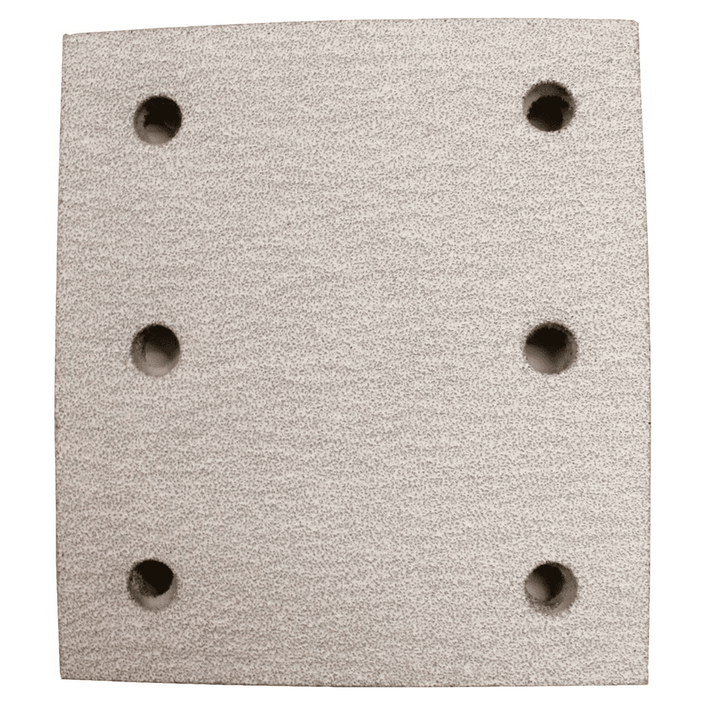 4-1/2" x 4-1/2" 60 Grit Aluminum Oxide Abrasive Sheet (5/Pack)