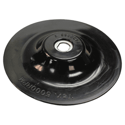 5" Plastic Backing Pad, Screw