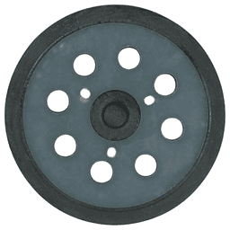 5" Hook/Loop Round Backing Pad, 8 Holes