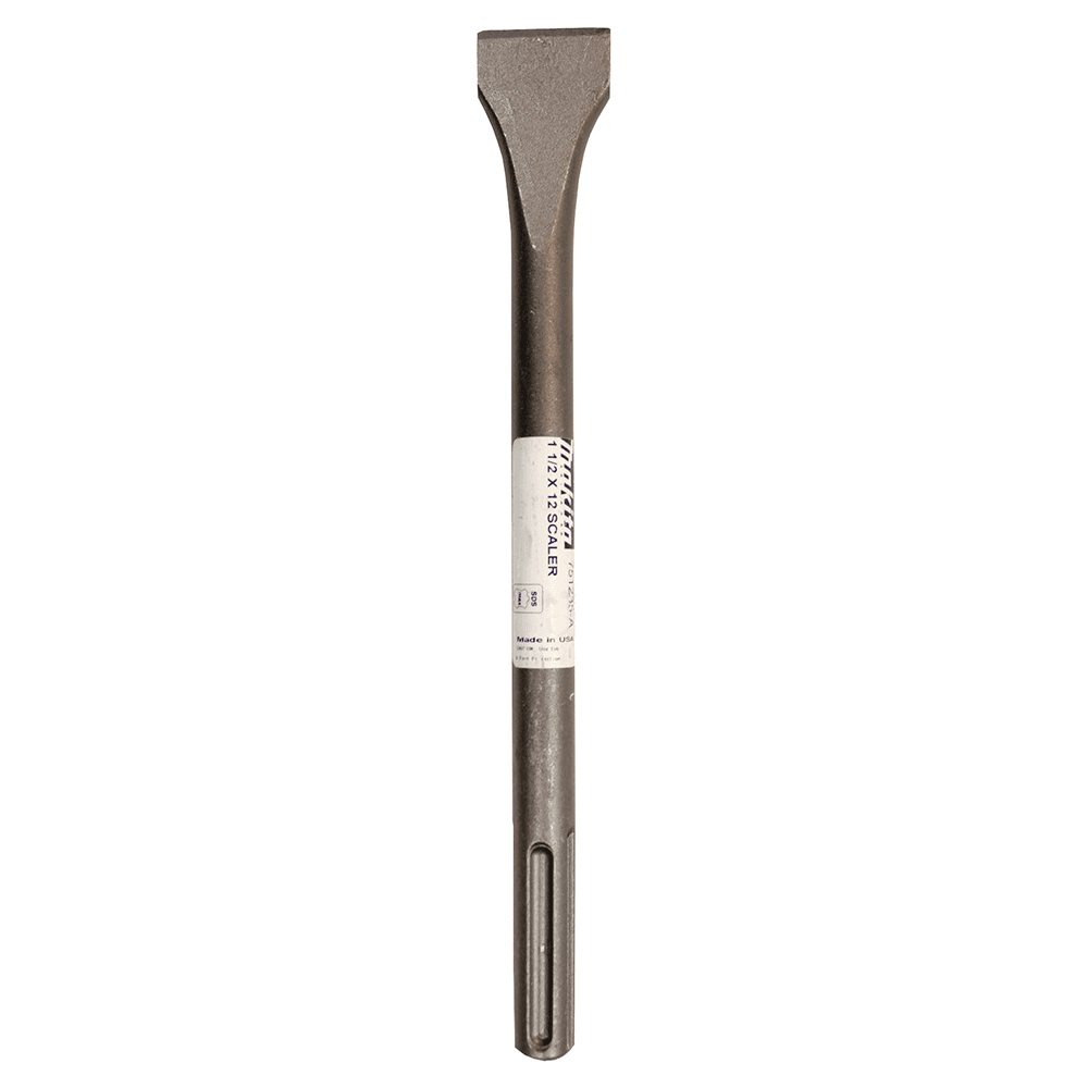 1-1/2" x 12" Scaling Chisel for SDS-MAX