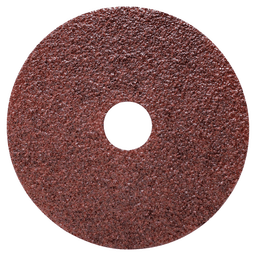 4-1/2" 36 Grit No Holes Abrasive Disc, Resin Fiber (5/Pack)