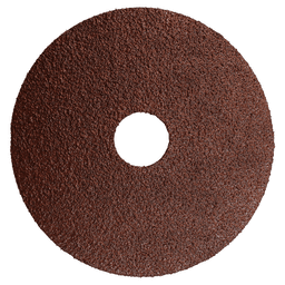 4-1/2" 50 Grit No Holes Abrasive Disc, Resin Fiber (25/Pack)