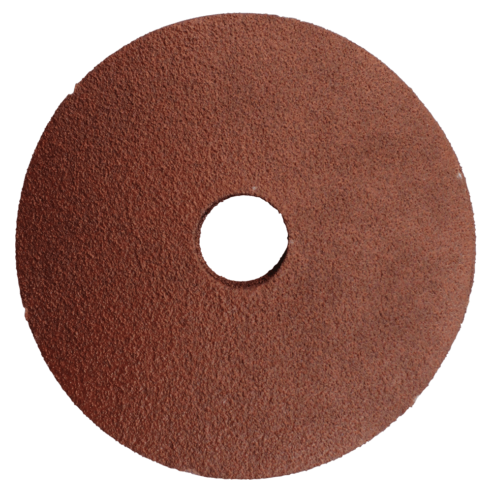 4-1/2" 80 Grit No Holes Abrasive Disc, Resin Fiber (5/Pack)