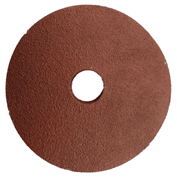 4-1/2" 80 Grit No Holes Abrasive Disc, Resin Fiber (5/Pack)