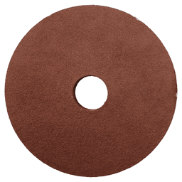 4-1/2" 120 Grit No Holes Abrasive Disc, Resin Fiber (5/Pack)