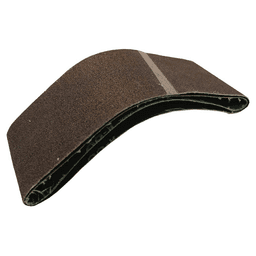 3" x 18" 60 Grit Abrasive Belt, Aluminum Oxide (2/Pack)