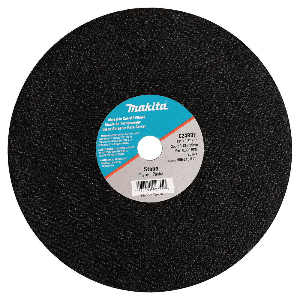 12" Abrasive Cut-Off Wheel, Masonry (10/Pack)