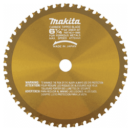 6-1/4" x 46 Teeth General Purpose Cross-Cut Saw Blade