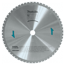 12" x 60 Teeth Ferrous Metal Cross-Cut Saw Blade