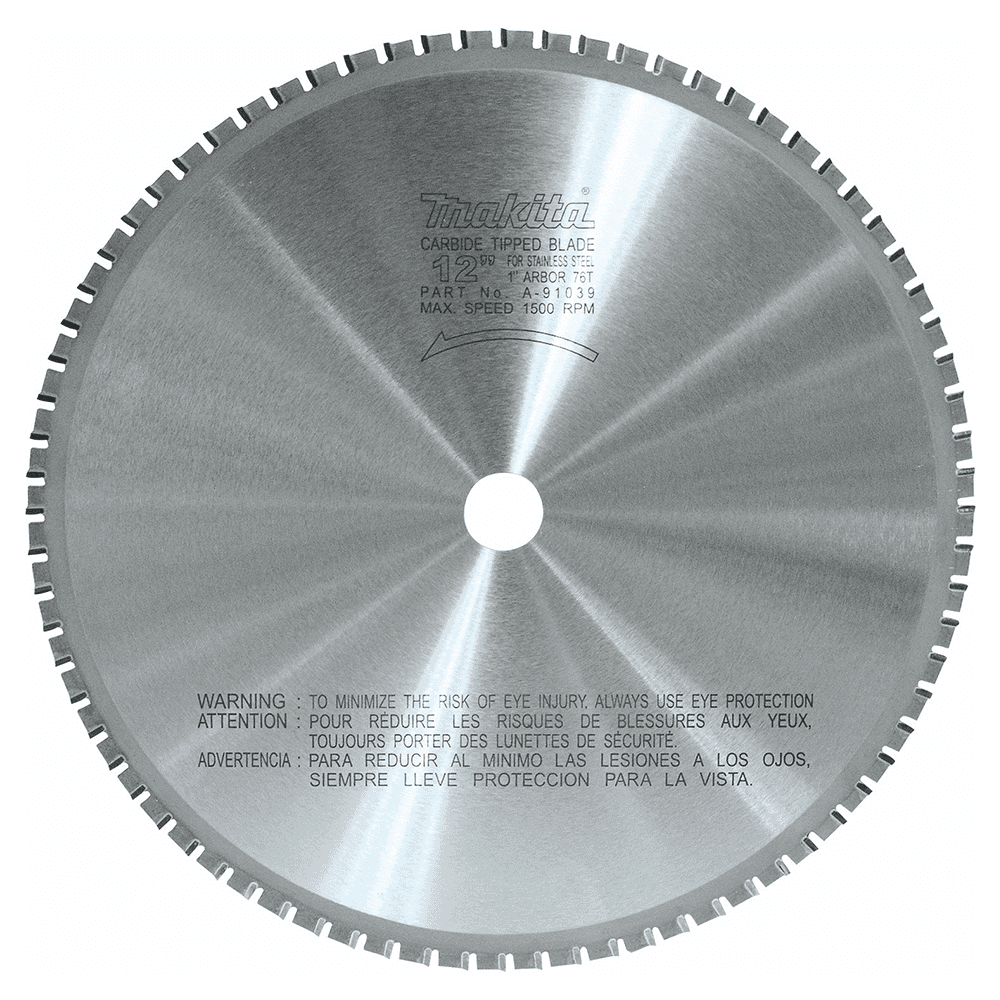 12" x 76 Teeth Cross-Cut Saw Blade